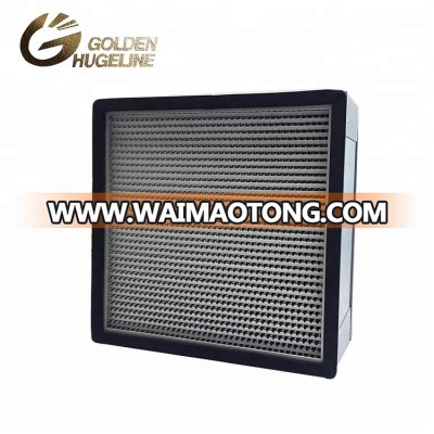 Aluminium Frame Deep Pleat HEPA Box Air Filter